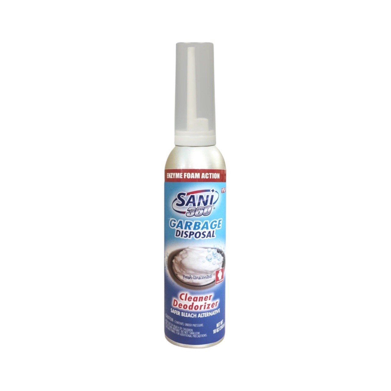 SANI 360° Garbage Disposal Cleaner & Deodorizer, Fresh Unscented, 10oz