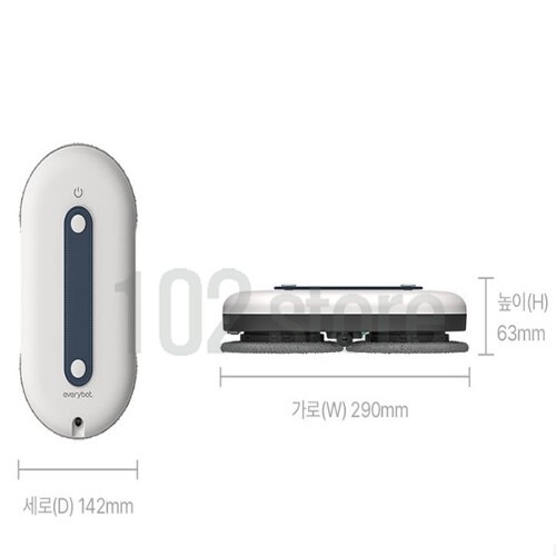 Everybot Edge Window 2 WS400 Window Mopping Robot Vacuum Cleaner – Fedex