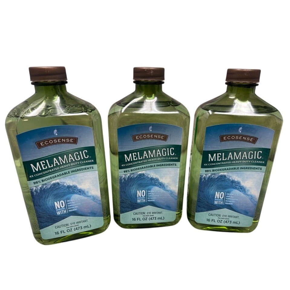 Melaleuca EcoSense MelaMagic Heavy Duty Cleaner 16oz 4x Concentrated 3 Pack