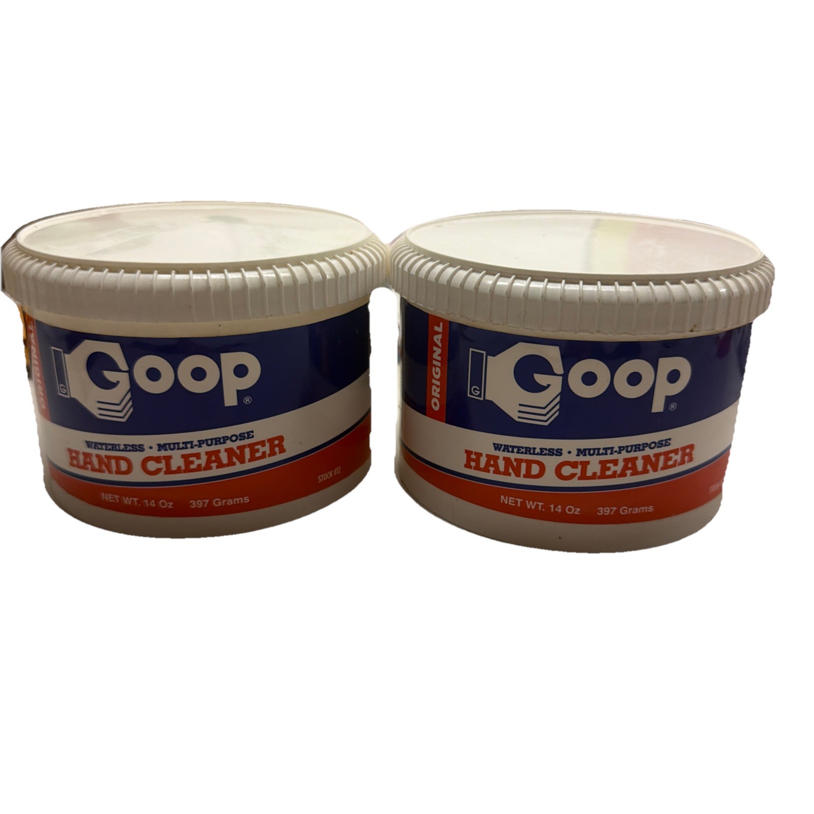 Original Goop Multi-Purpose Hand Cleaner – Waterless Cleaner 14 Oz – 2 Pack!