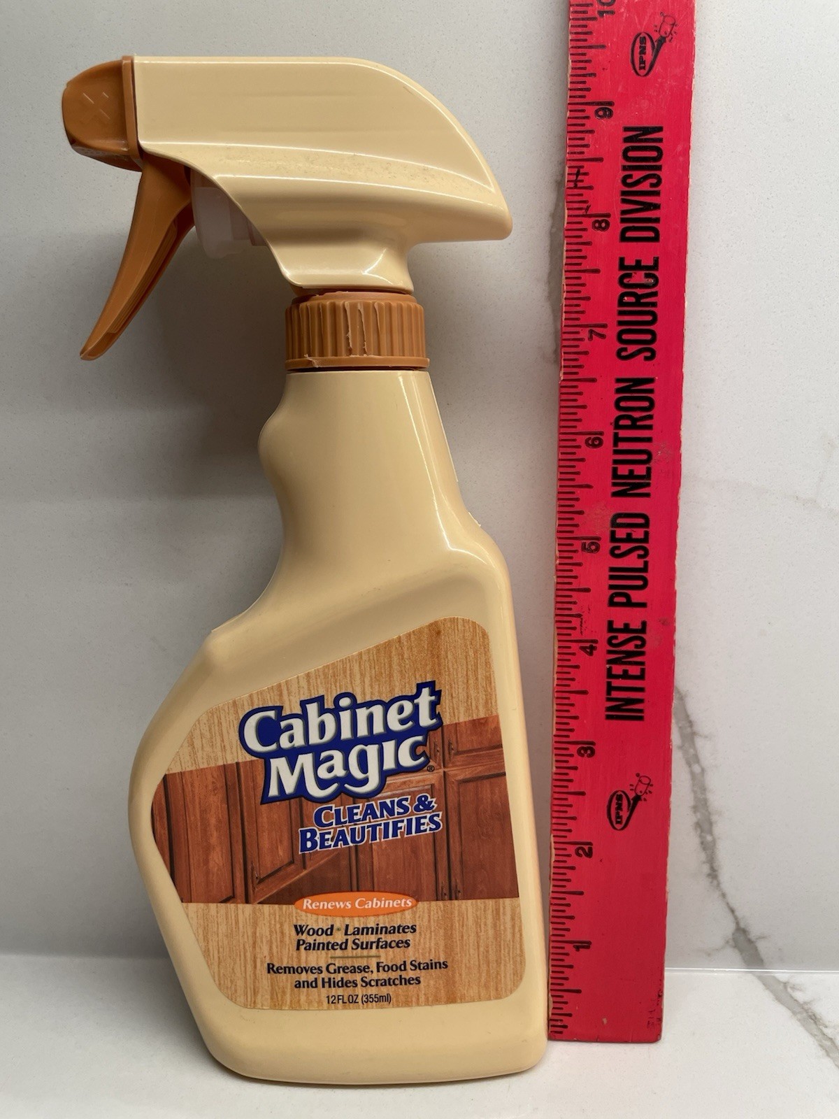 Cabinet Magic Spray Cleaner 12oz PARTIALLY USED-APPROX 80% REMAINING Non-aerosol