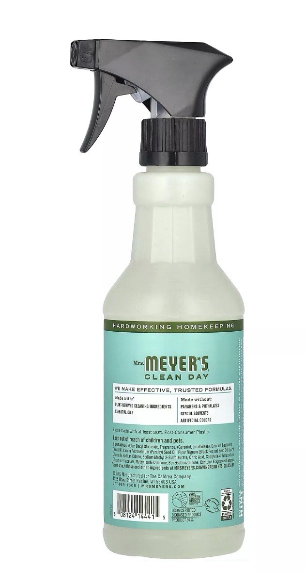 Multi-Surface Everyday Cleaner, Basil Scent, 16 fl oz (473 ml) 4 Pack