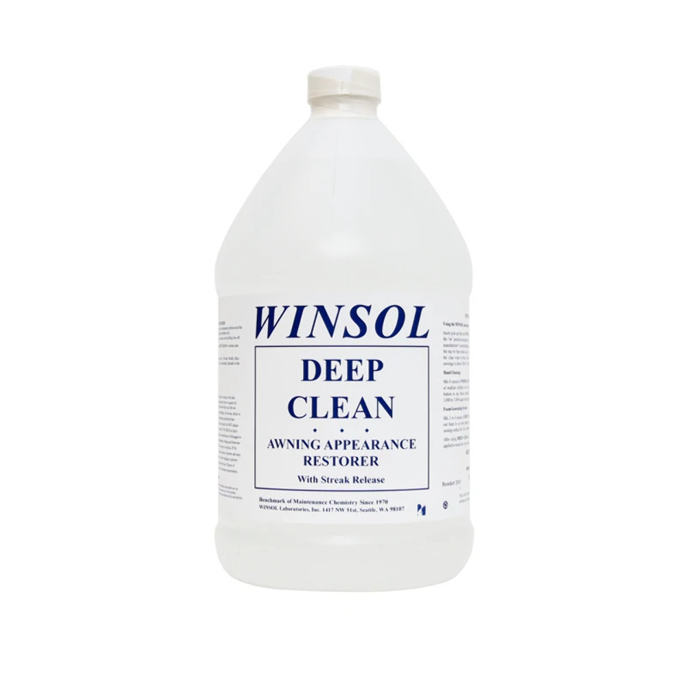 Winsol Deep Clean (Gallon) Awning Appearance Restorer w/ Streak Release RV Home