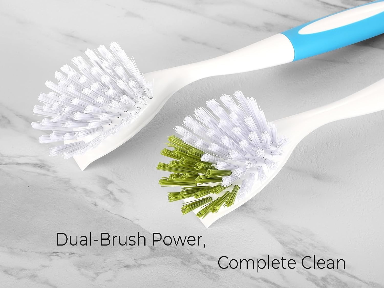 Kitchen Scrubber Set, Firm Bristles, 20 Pack, Dual Action