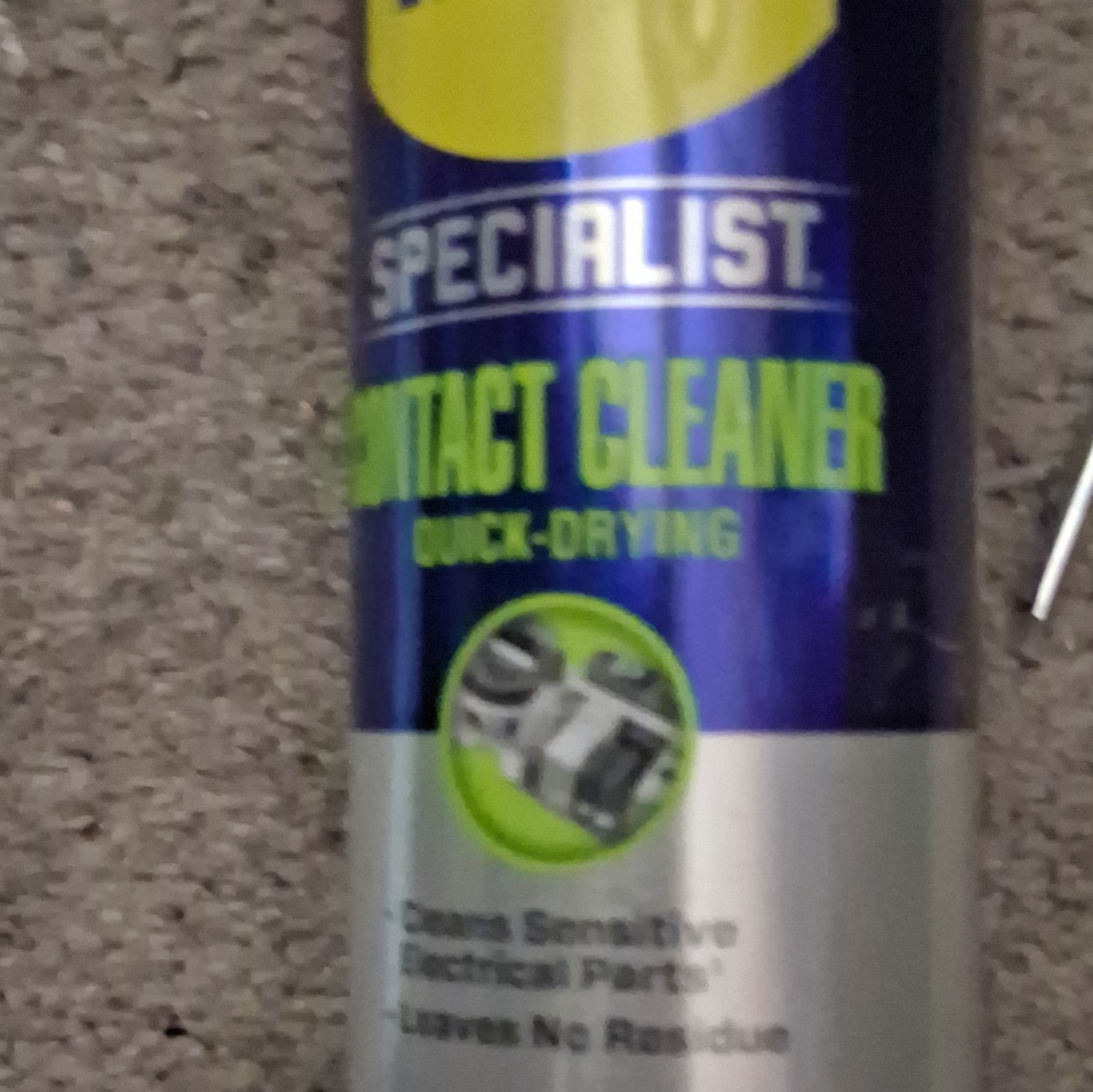 Contact Cleaner Spray for Electronics, Quick-Drying, Leaves No Residue, 1 Pack