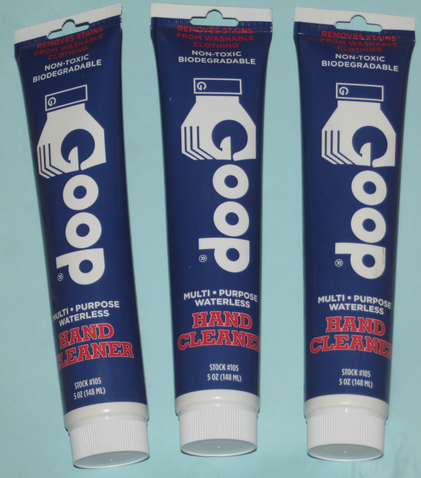 Goop Hand Cleaner 3 Pack 5 oz. 148 ml. Stain Remover