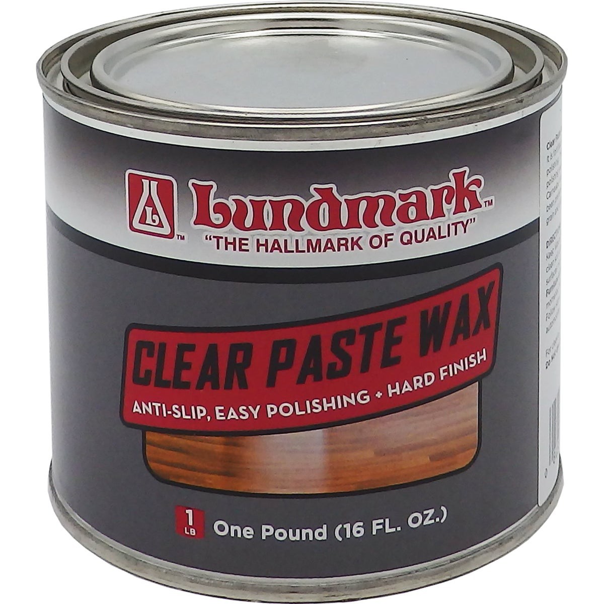 Lundmark 1 Lb. Clear Paste Floor Wax 3206P001-6 Pack of 6 Lundmark 3206P001-6