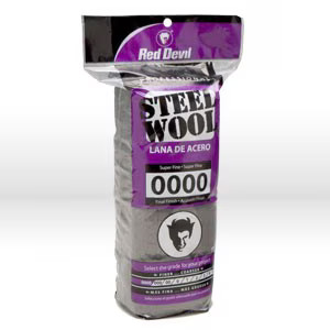 0310 Red Devil Steel Wool,Super Fine # 0000 Steel Wool,16 Pack Red Devil 310