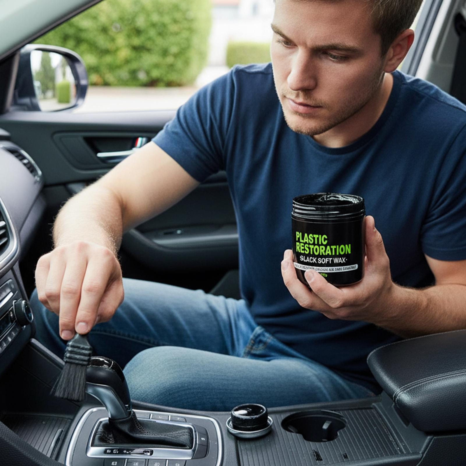 Ultimate Car Plastic And Trim Restorer UV Protection Long-Lasting Coating 300g