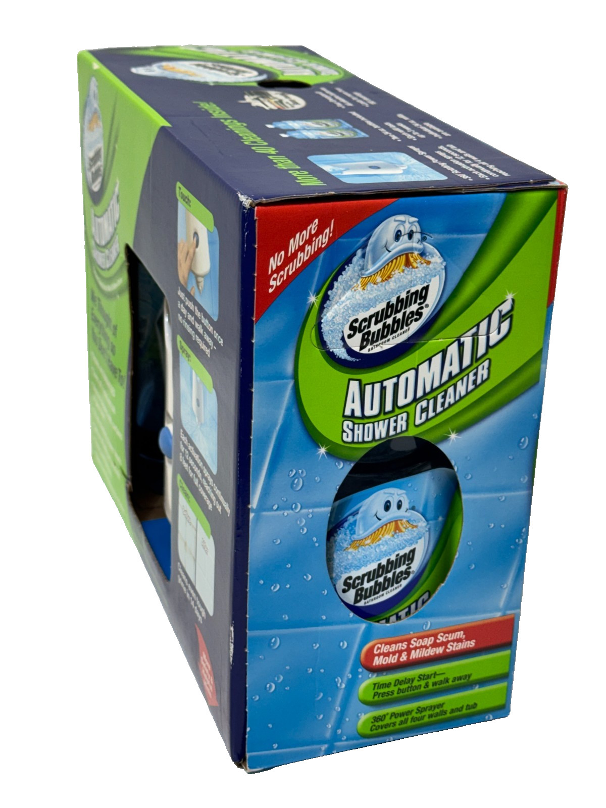 Scrubbing Bubbles Automatic Shower Cleaner Starter Kit 2005 Sprayer & 2 Refills