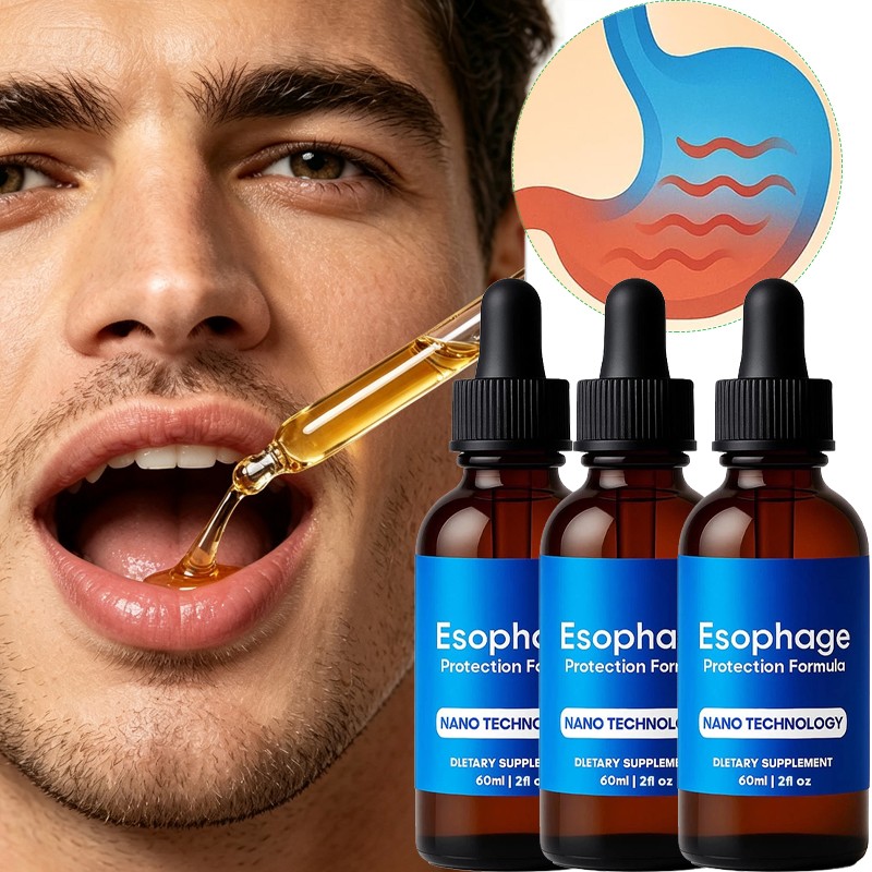 5x Nano Powered Esophageal Drops 60ML Stomach Digestive Support Drops 2oz