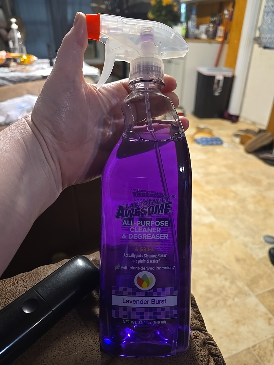 LA’s Totally Awesome All Purpose Cleaner & Degreaser Lavender Burst 32 Fl Oz