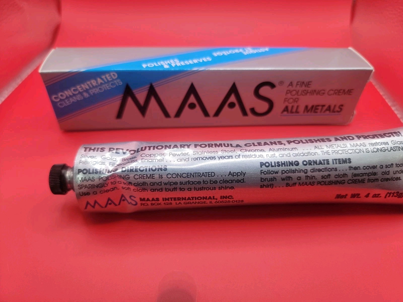 Maas Metal Polish – 91401 (119ml)