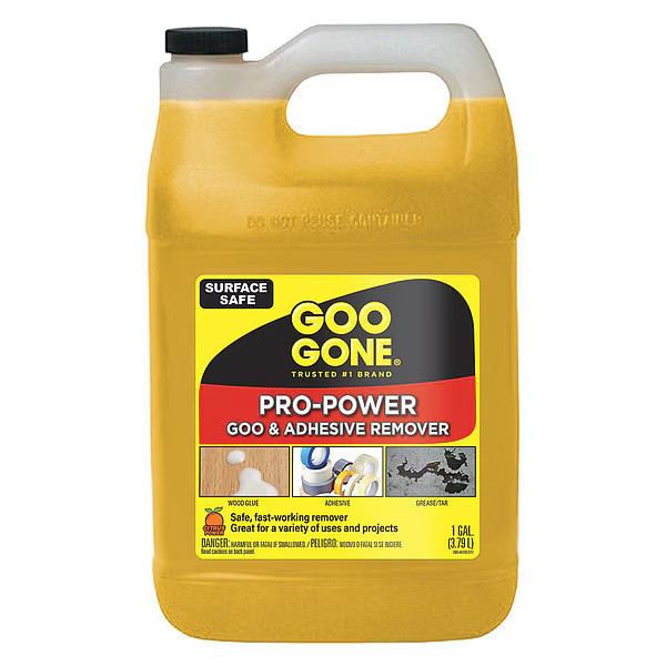 Goo Gone 2085 Citrus Adhesive Remover, Orange, 1 gal, Jug