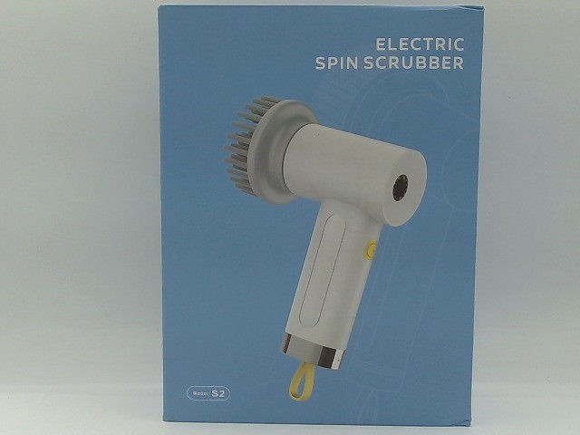 Electric Spin Scrubber Cordless Cleaning Brush Shower Scrubber Blue