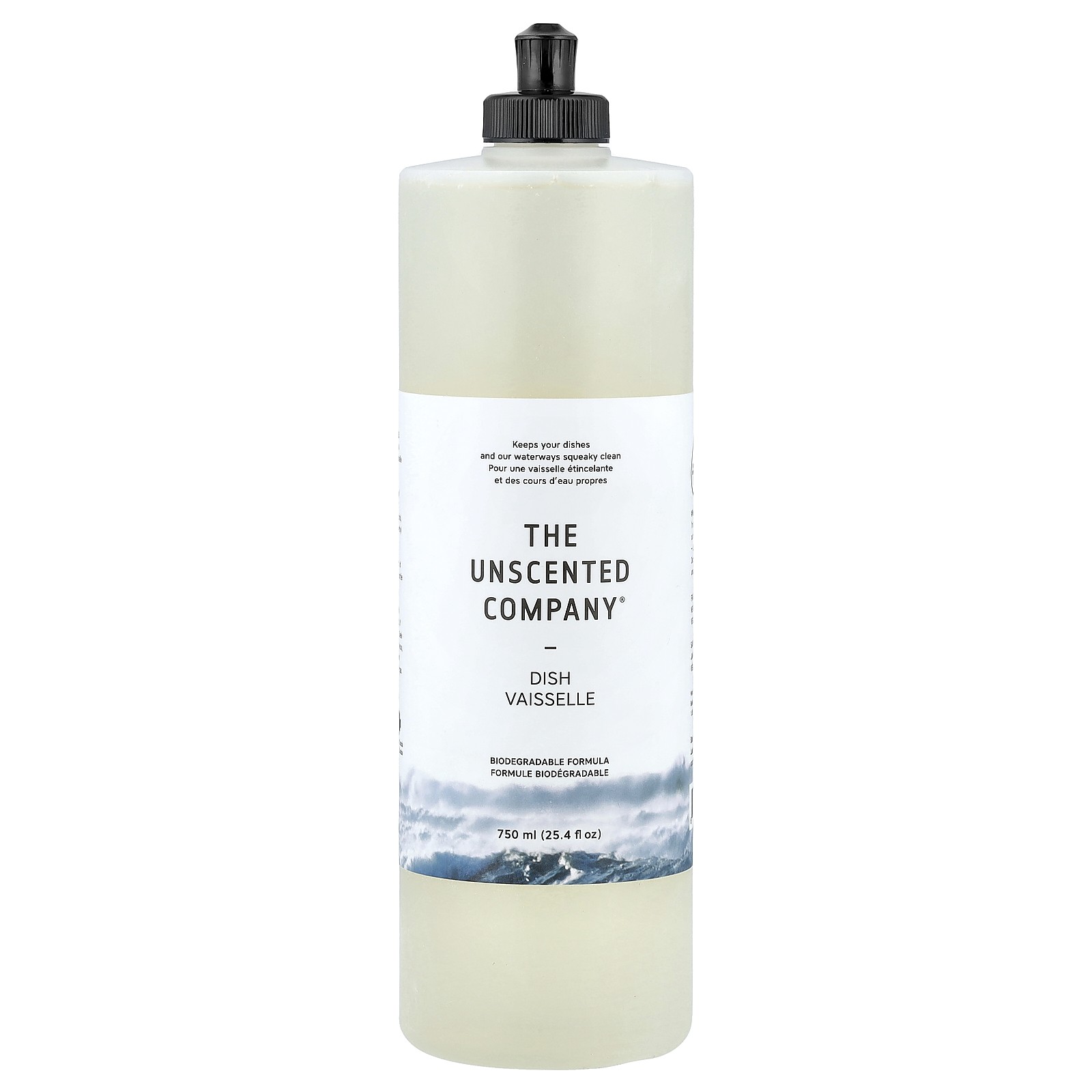 Dish Soap, Fragrance Free, 25.4 fl oz (750 ml)