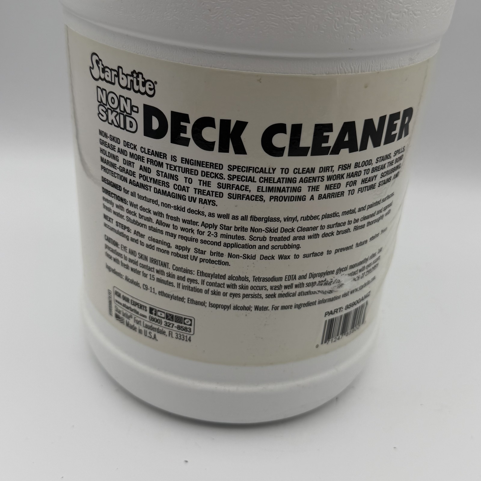 Starbrite Non-Skid Deck Cleaner 1 Gallon Marine Grade Fiberglass Vinyl Rubber