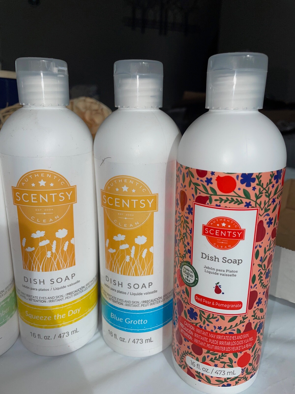 Scentsy DISH SOAP ~ Clean Smell ~ Full Sz Scented VerySnowy Spruce Citrus Grotto