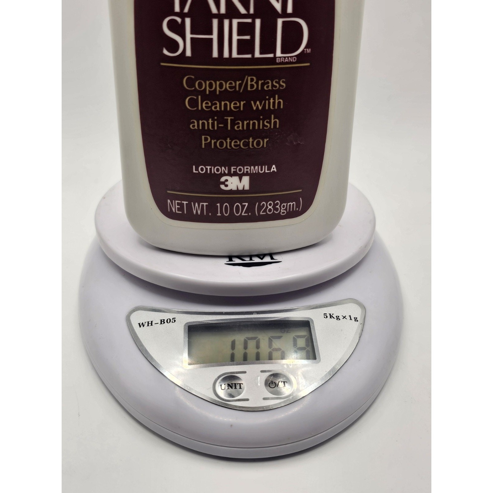 3M Tarni-Shield Copper & Brass Cleaner 10oz 90% Full Discontinued 1988 USED