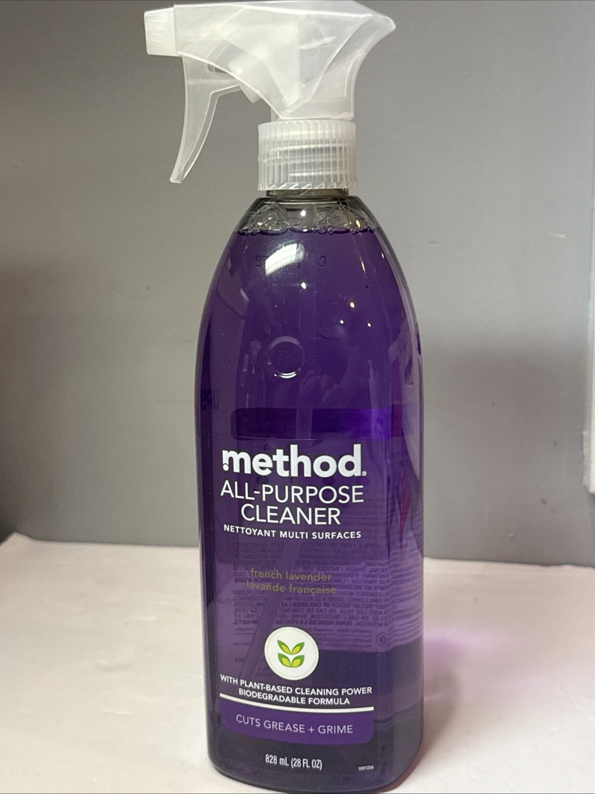 Method All-Purpose Cleaner French Lavender Scent Cuts Grease & Grime 28 oz