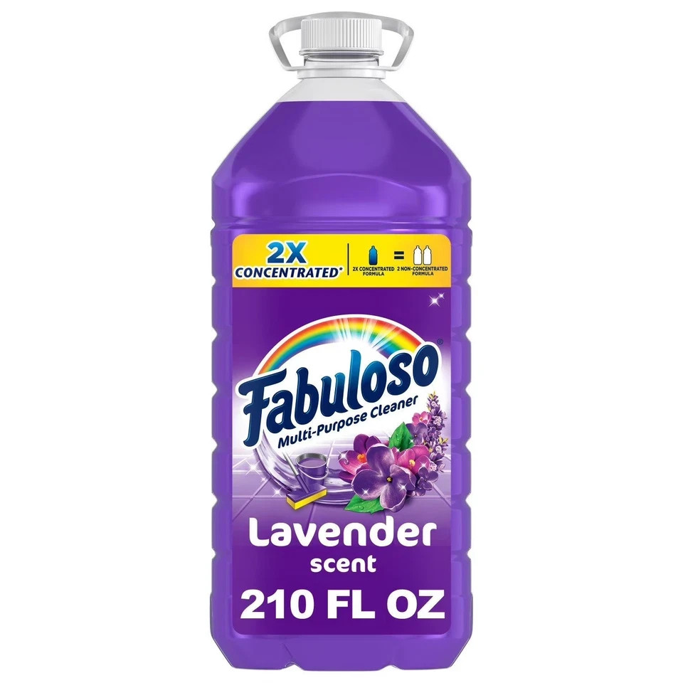 Fabuloso 2X Concentrated Multi-Purpose Cleaner Lavender, 210 fl oz