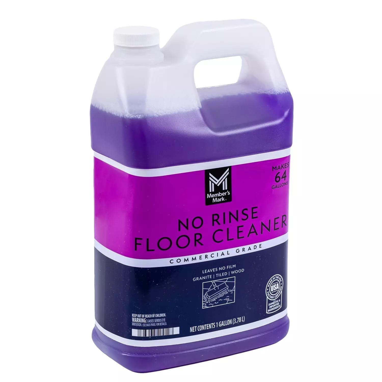 Member’s Mark No Rinse Floor Cleaner, 1 Gallon