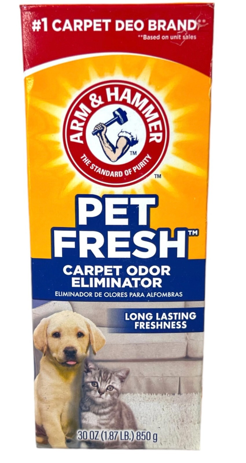 Arm & Hammer Pet Fresh Carpet Odor Eliminator Powder 30 oz