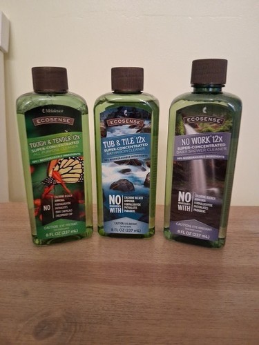 Melaleuca Ecosense 12x Super Concentrated Daily Cleaner Lot Of 3