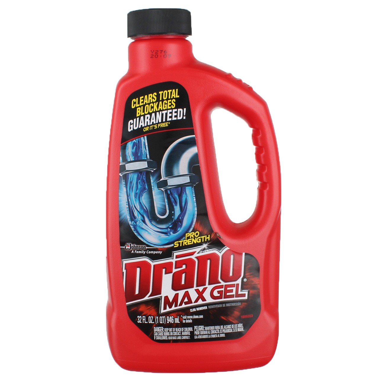 6 Pack Drano Max Gel Clog Remover Liquid, 32 fl oz