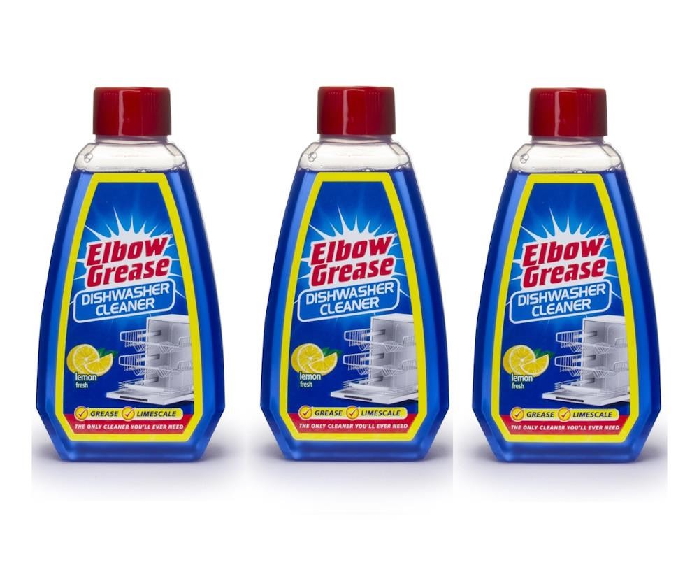Elbow Grease Dishwasher Cleaner 250ml (3 Pack)
