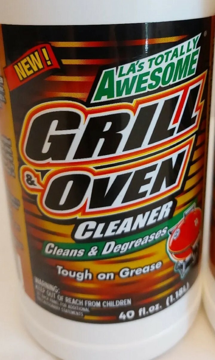 2 X LA’s Totally Awesome Grill and Oven Cleaner- 40 Oz