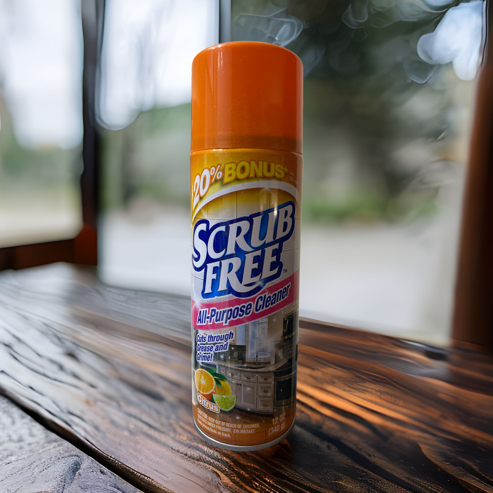 Scrub Free All Purpose Cleaner Cuts Through Grease and Grime Citrus Smell 2 Pack