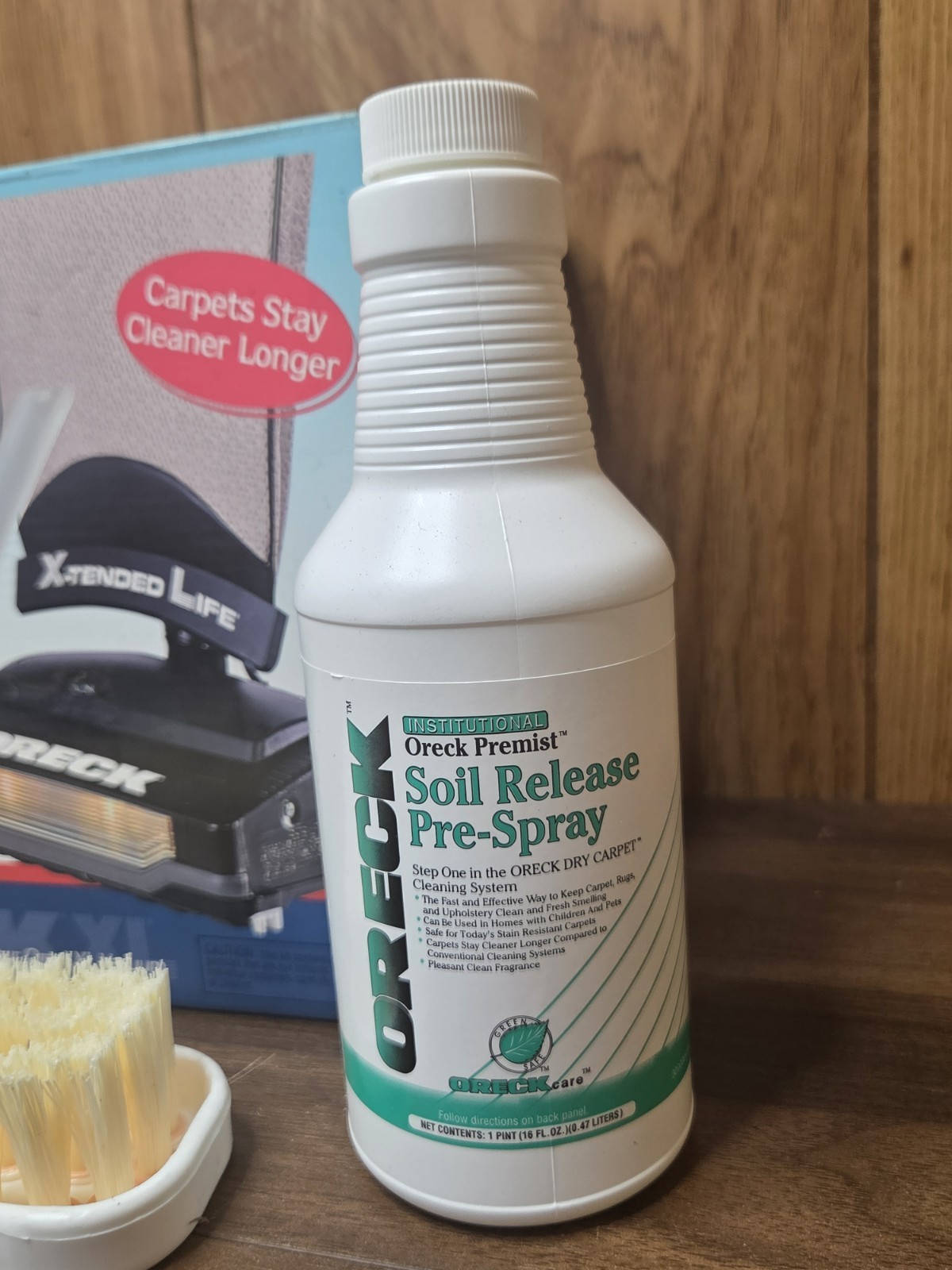 Oreck XL Dry Carpet Cleaning System Deep Clean Spray Rugs and Carpets New Open