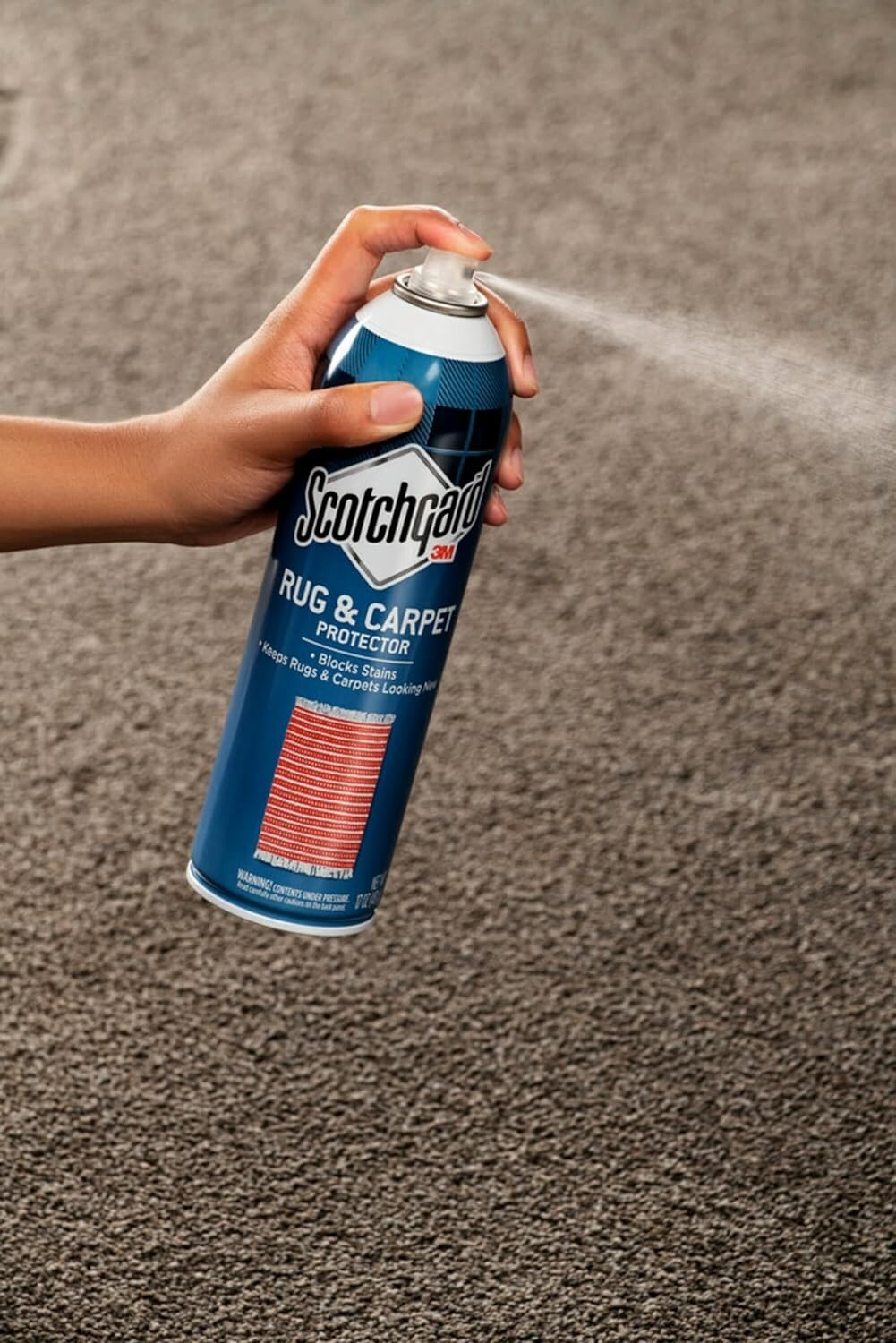 Scotchgard Rug & Carpet Protector, Carpet & Rug Protector Blocks Stains, 17 Oz
