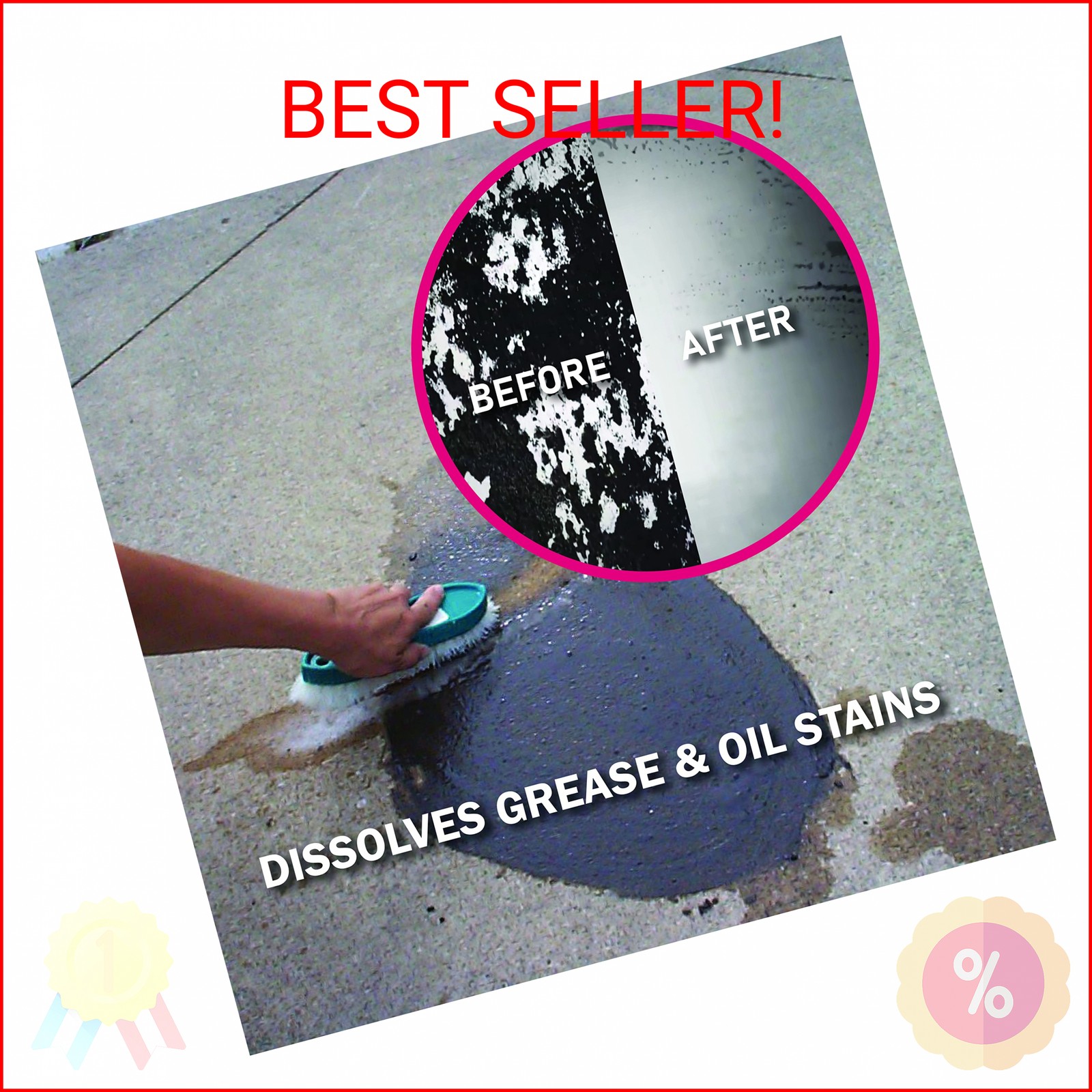 Oil Eater Original 1 Gallon Cleaner, Degreaser – Dissolve Grease Oil and Heavy-D