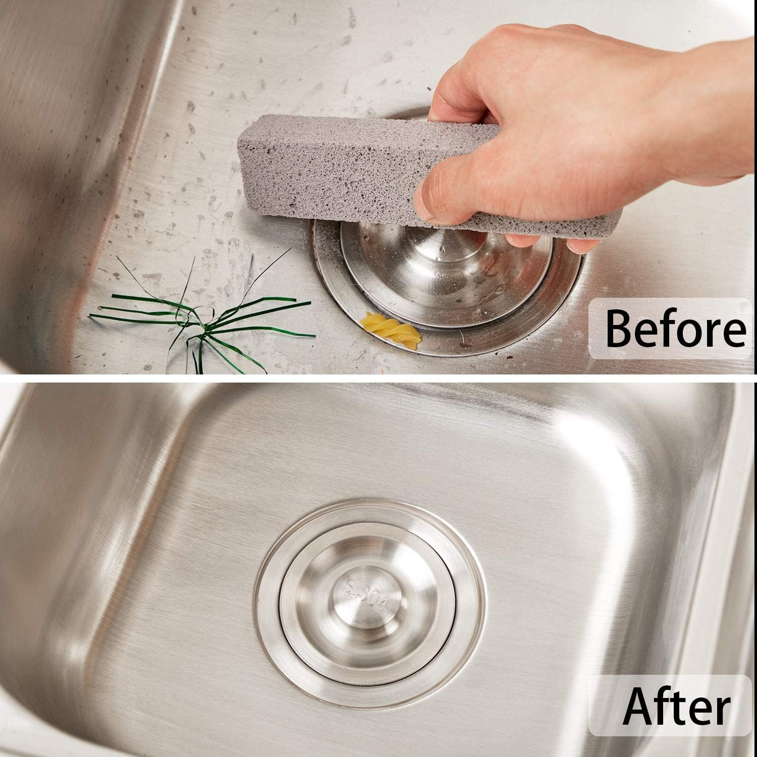 60 Pcs Pumice Stone for Cleaning, Pumice Stone Toilet Bowl Cleaner, Scouring Pum