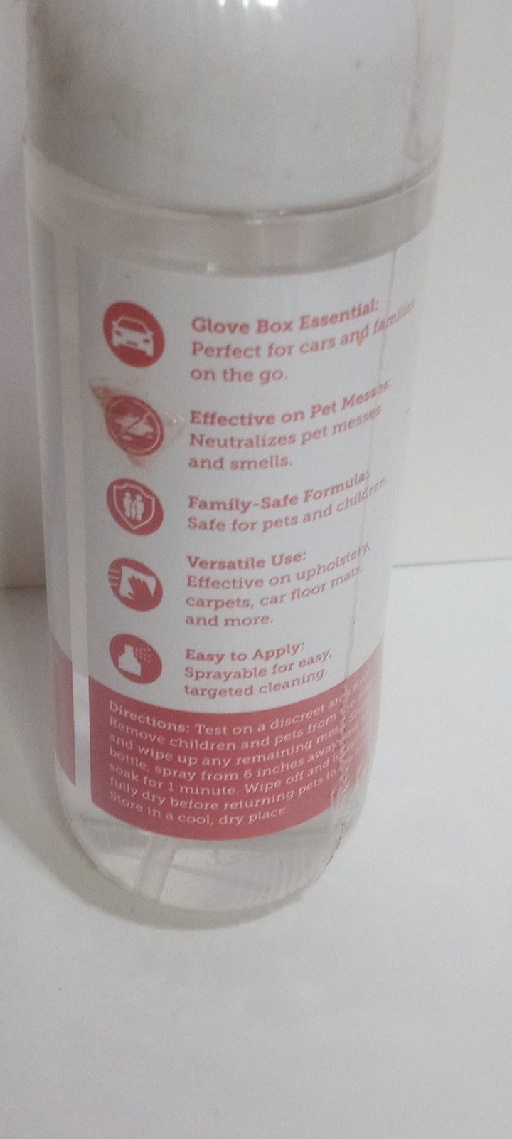 Lusso Gear Stain & Odor Remover Bio-Enzymatic Pet Mess Travel Size 6 fl oz