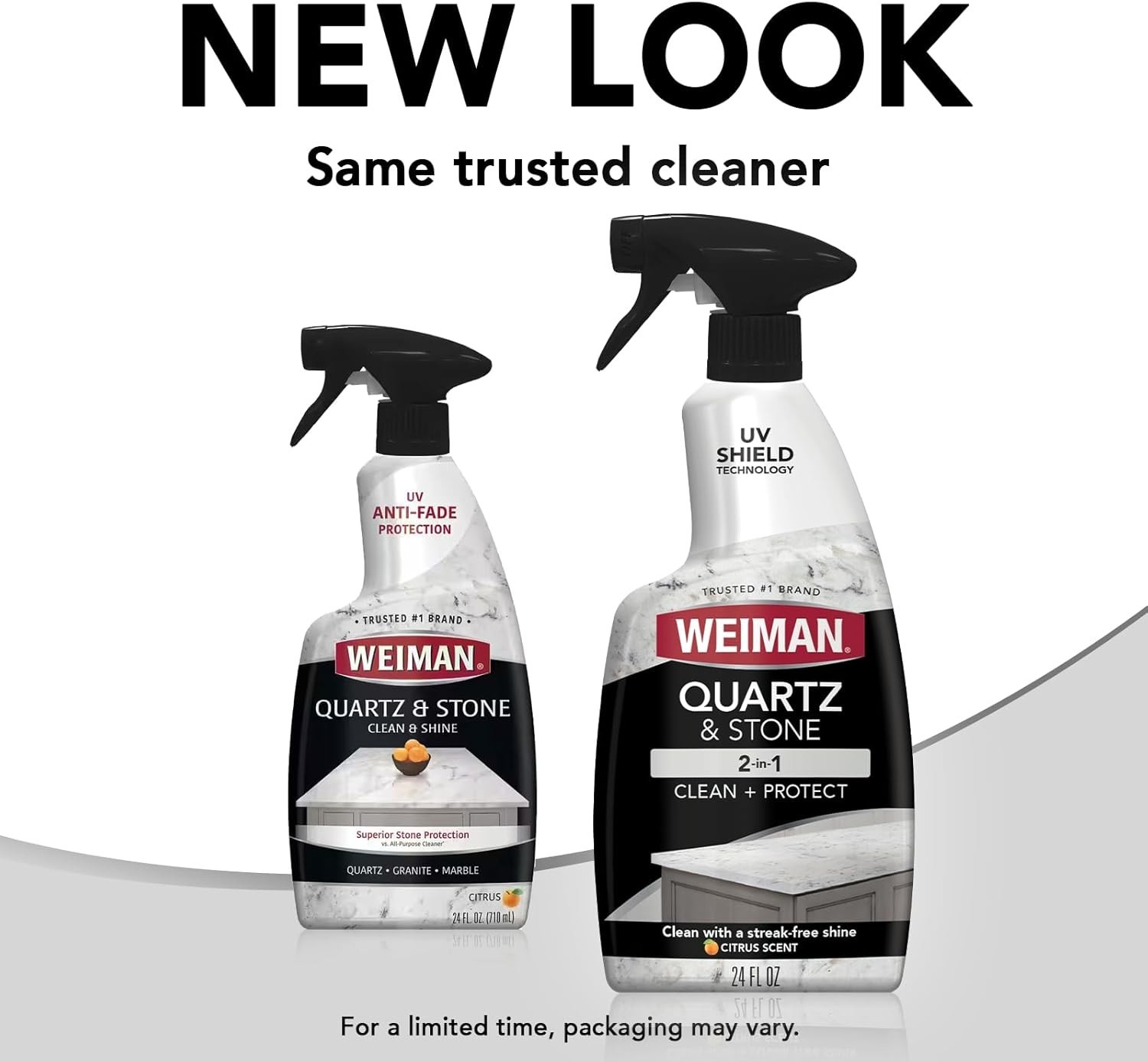 Quartz Cleaner Pack – 24 Oz Citrus Spray & MicroFiber Towel for Radiant Surfaces