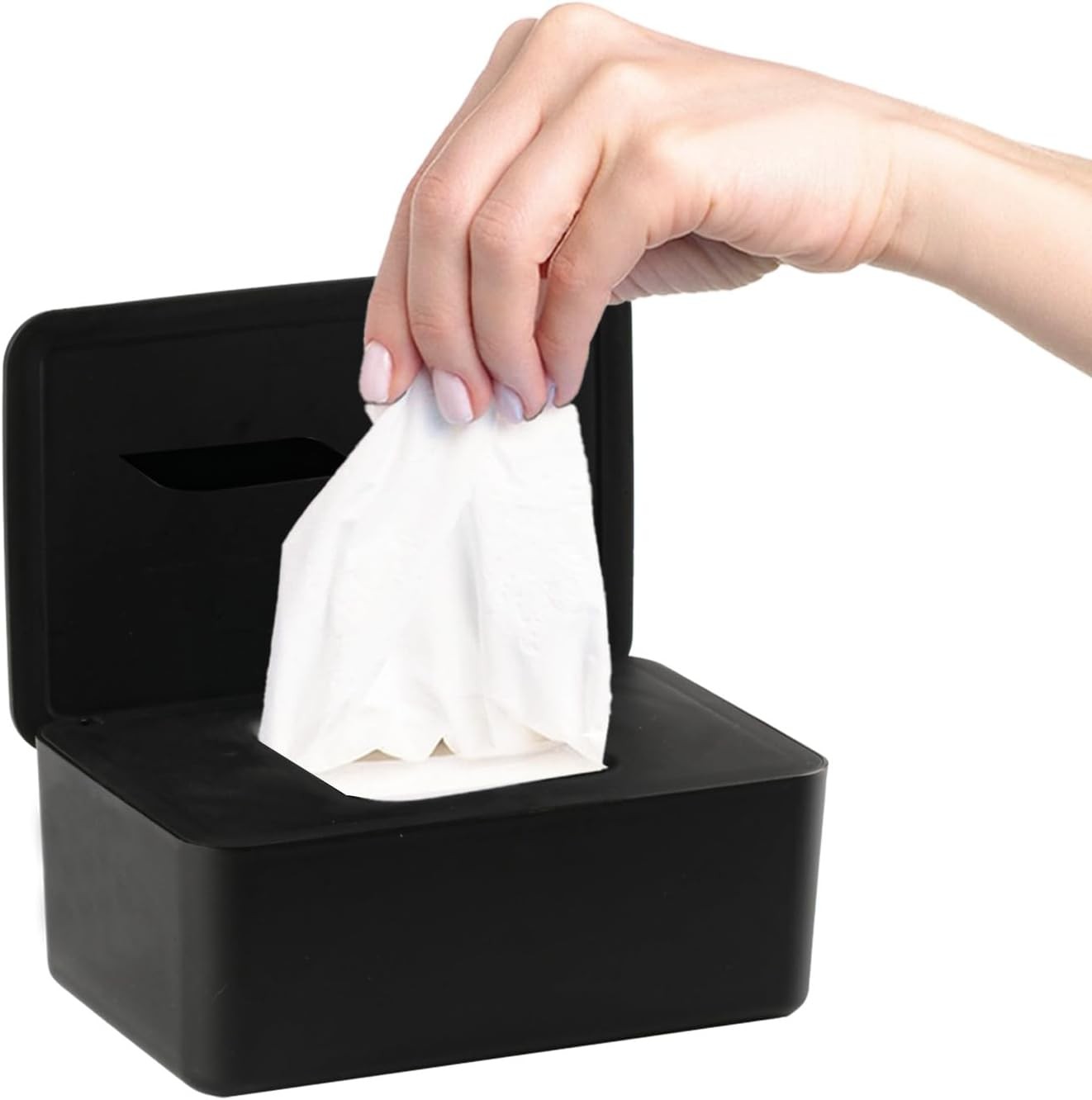 1 Pcs Diaper Wipes Dispenser Refillable Wipe Container Wipe Container W/ Sealing