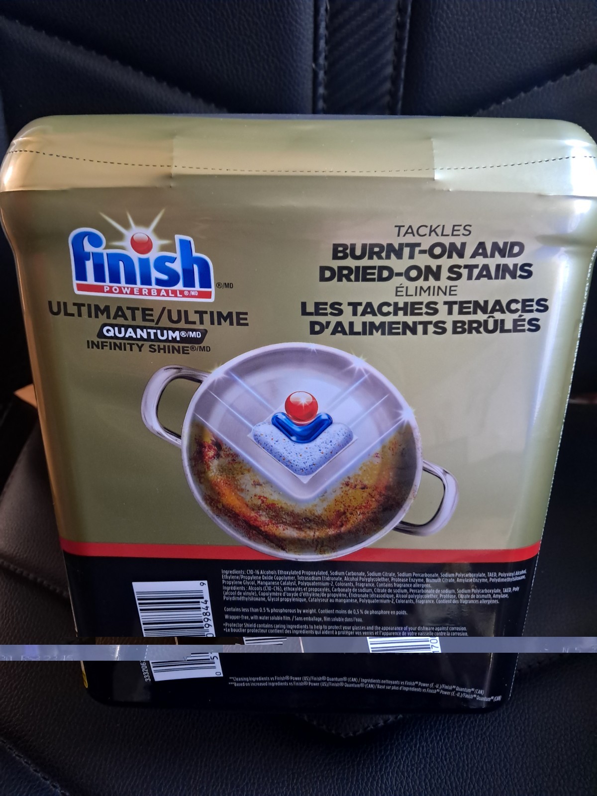 Finish Ultimate Infinity Shine Dishwasher Pods 62 Tabs