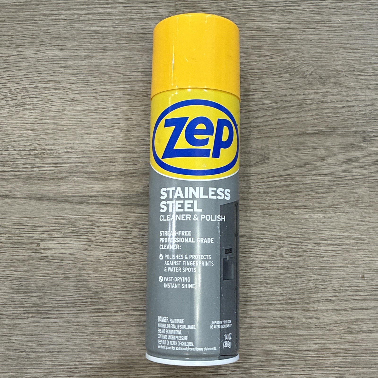 Zep Stainless Steel Cleaner and Polish 14 Ounces – ZUSSTL14 – Protects Metal Sur