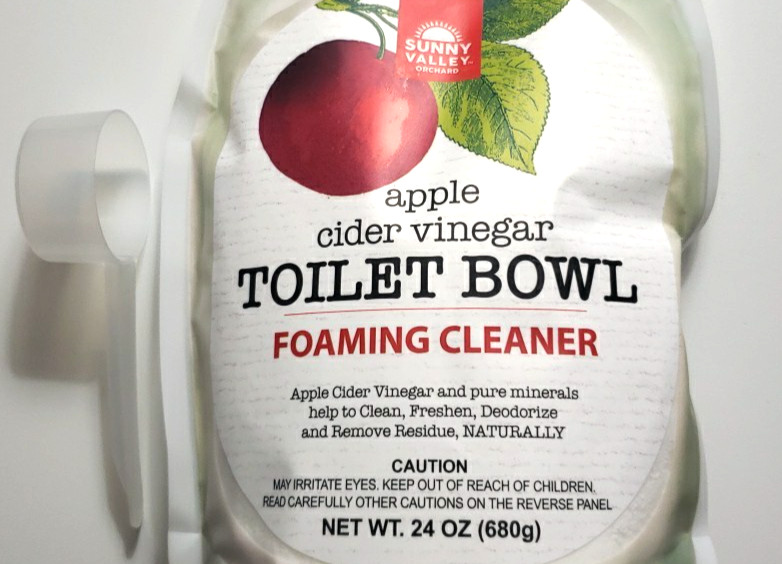 Sunny Valley Orchard Foaming Toilet Cleaner Apple Cider Vinegar Scent 24 oz. New