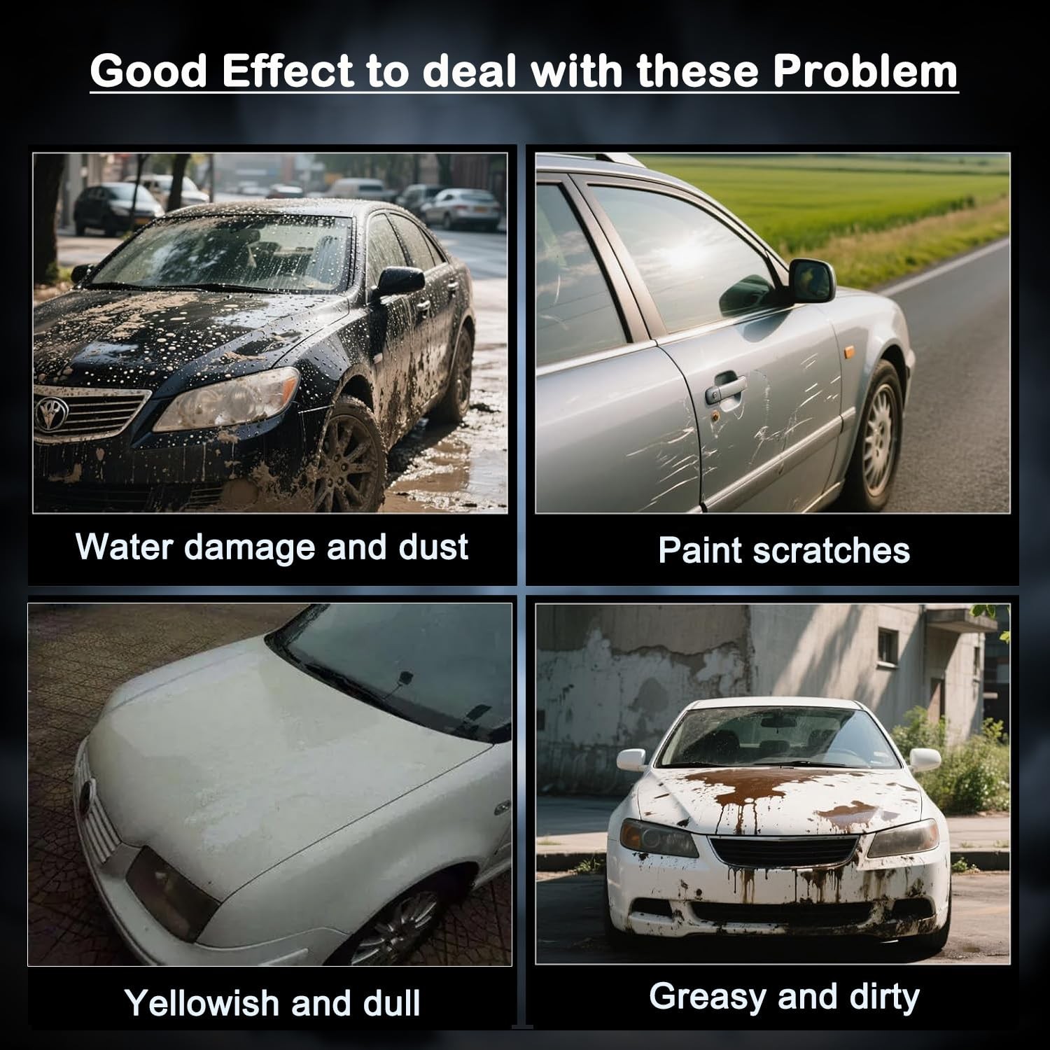 Quick Effect Coating Agent, Ceramic Coating Spray for Car Wax Polish Paint Sc…