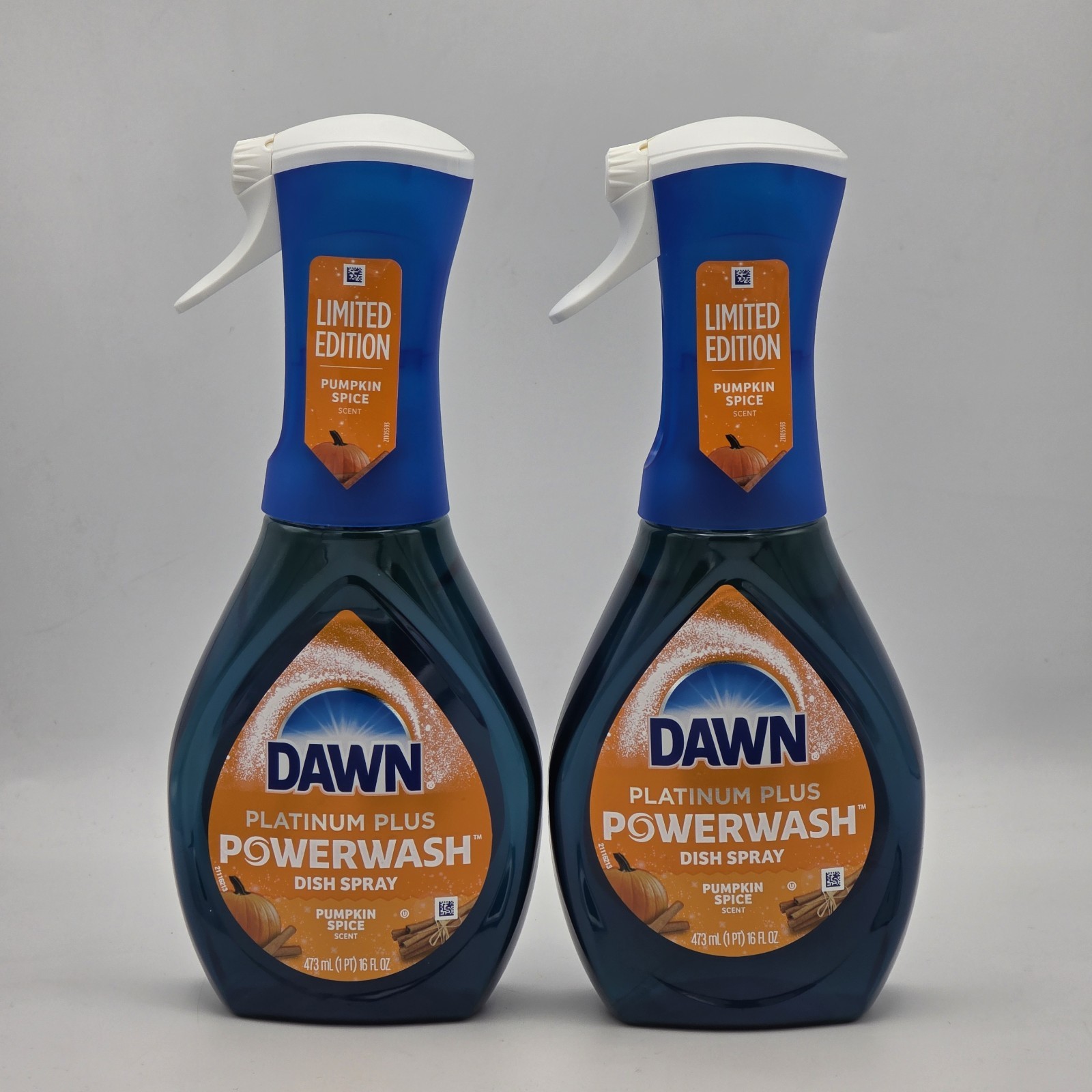 Dawn Powerwash Spray, Dish Soap, Limited Edition, Pumpkin Spice, 2 Ct
