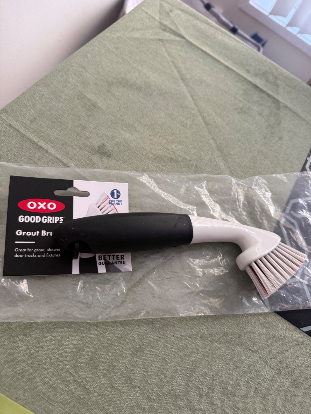 Grout brush