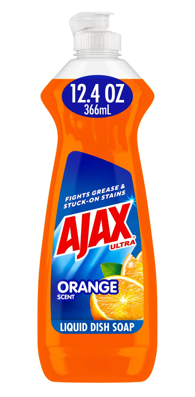 Ajax Dish Soap Orange Scent 12.4 oz (Pack of 4)