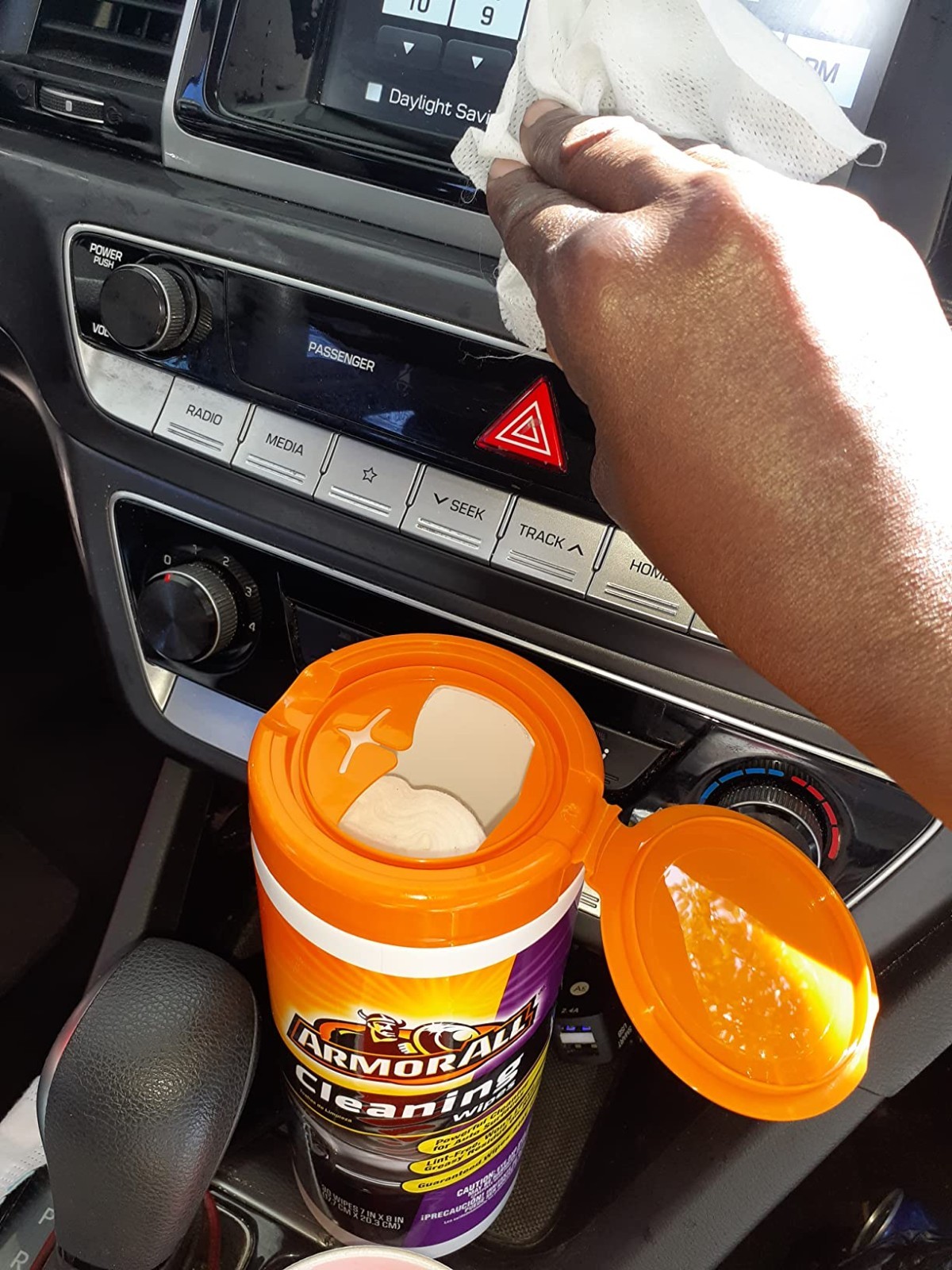 Fresh Scented Car Wipes: 30 Count Each of Cleaning, Protectant & Glass Wipes