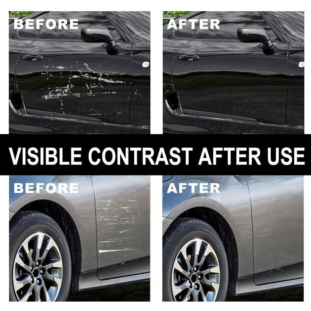 Nano Polix Car Scratch Remover Cloth 6 Packs Auto Paint Scratch Repair Towel-USA
