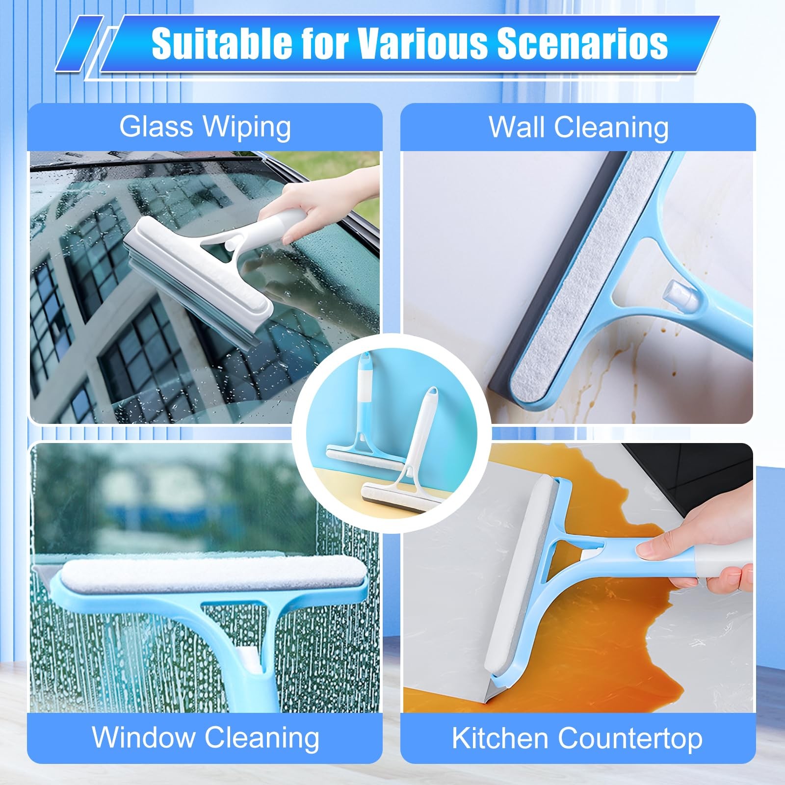 3 in 1 Spray Squeegee, 3 in 1 WindowSqueegee Cleaner, Spray WindowSqueegee Cl…