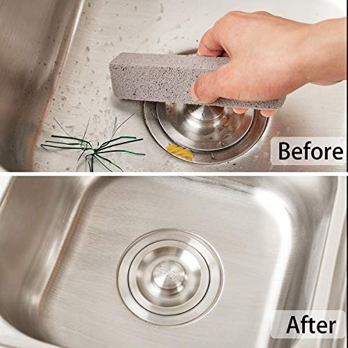200 Pcs Pumice Cleaning Sticks – Scouring Stone Pads for Stains & Grime Removal